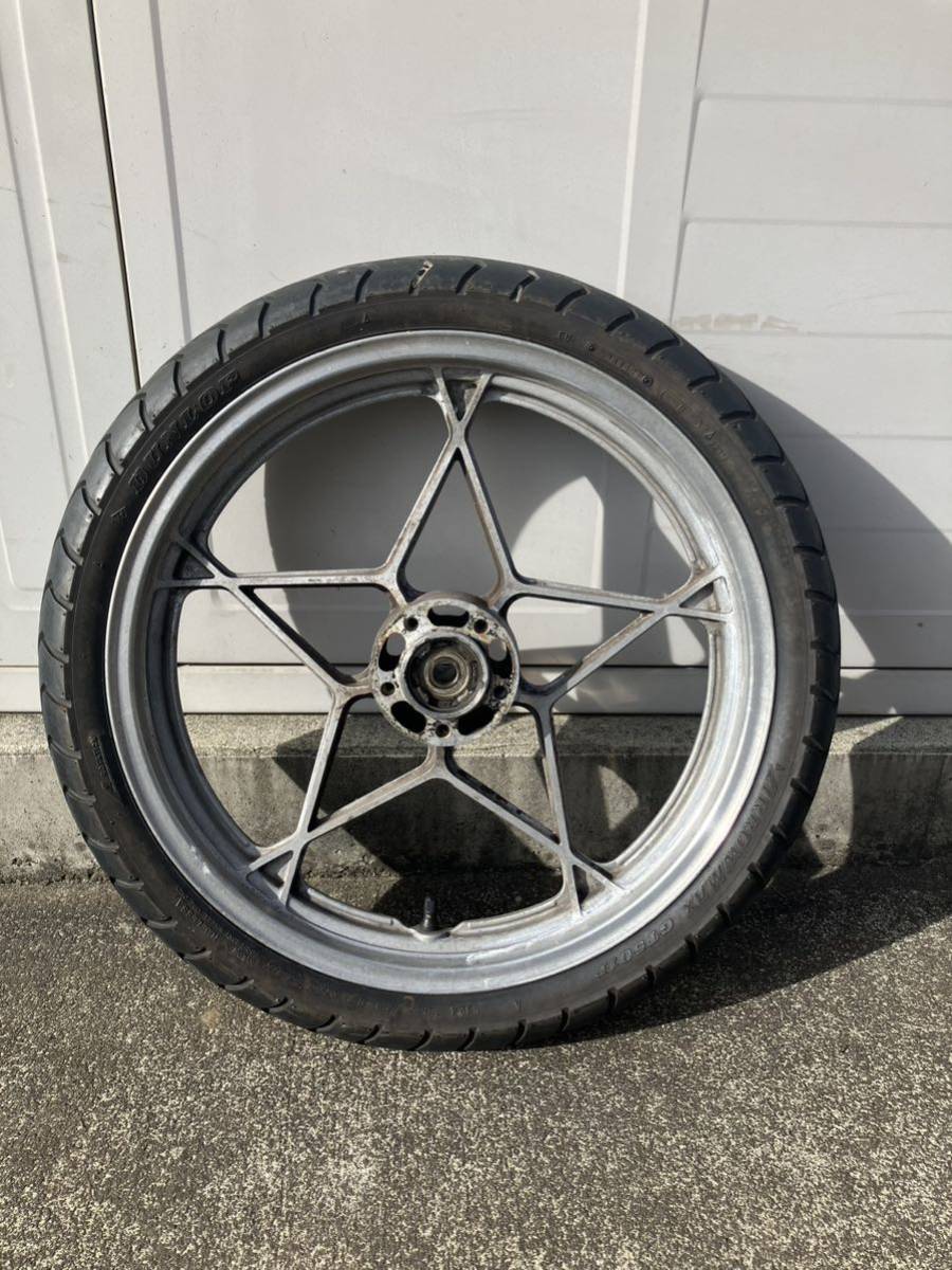 GSX400S カタナ GK77A フロントホイール 18*2.50 星キャス ホイール