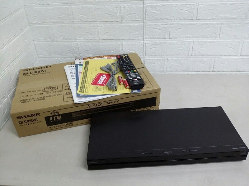 2B-C10BW2 | SHARP シャープ AQUOS アクオス 2B-C10BW1 ブルーレイ