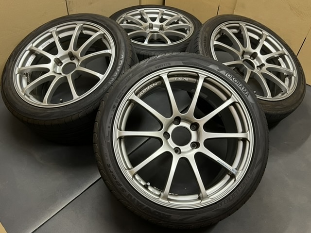 ホイール付タイヤ4本セット ADVAN RACING RS 18×8.5JJ+50 18×8JJ+45 