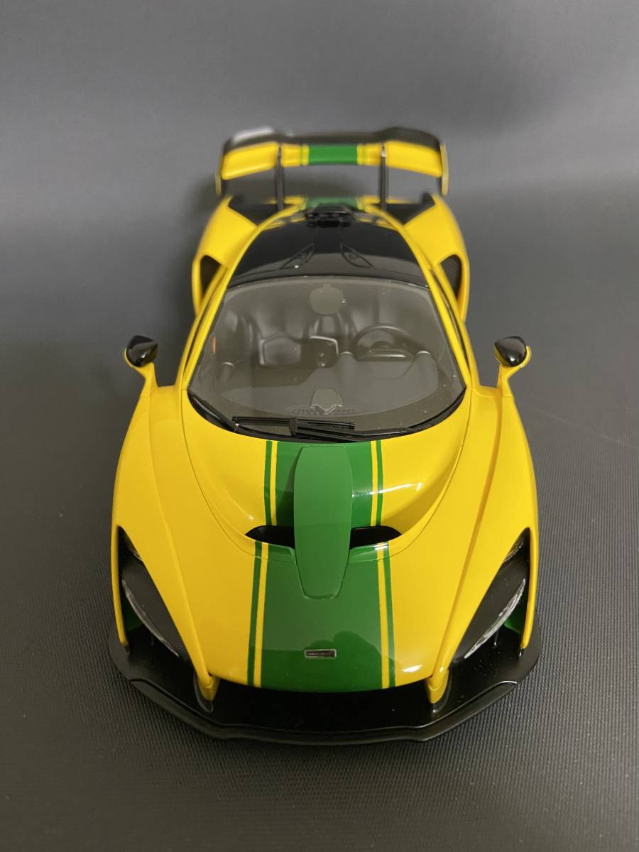 タミヤ(TAMIYA) 1/24 マスターワークコレクション No.172 マクラーレン セナ (オレンジ) プラモデル塗装済み完成 プラモデル完成品(マクラーレン他)