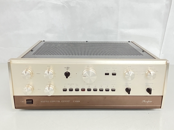Accuphase C-200X ステレオ コントロール センター アンプ プリアンプ オーディオ 音響 機器 ジャンク K7127492