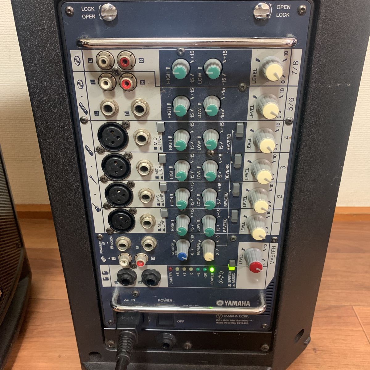 ヤマハ YAMAHA STAGEPAS 300 モニタースピーカー ポータブルPAシステム 