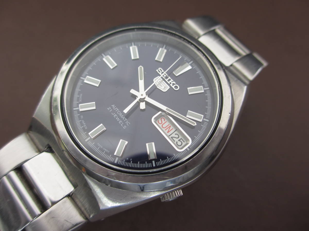 腕時計/SEIKO 5/セイコー 5/7S26-02S0/AUTOMATIC/自動巻き 21石/動作品 