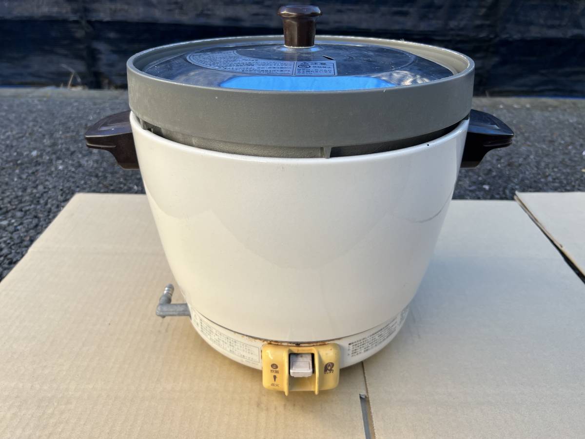 リンナイ　ガス炊飯器　RR-20SF2 2升炊き　LPガス 業務用ガス炊飯器 RR-20SF2 Rinnai リンナイ LPガス用 2014年製 / 2升