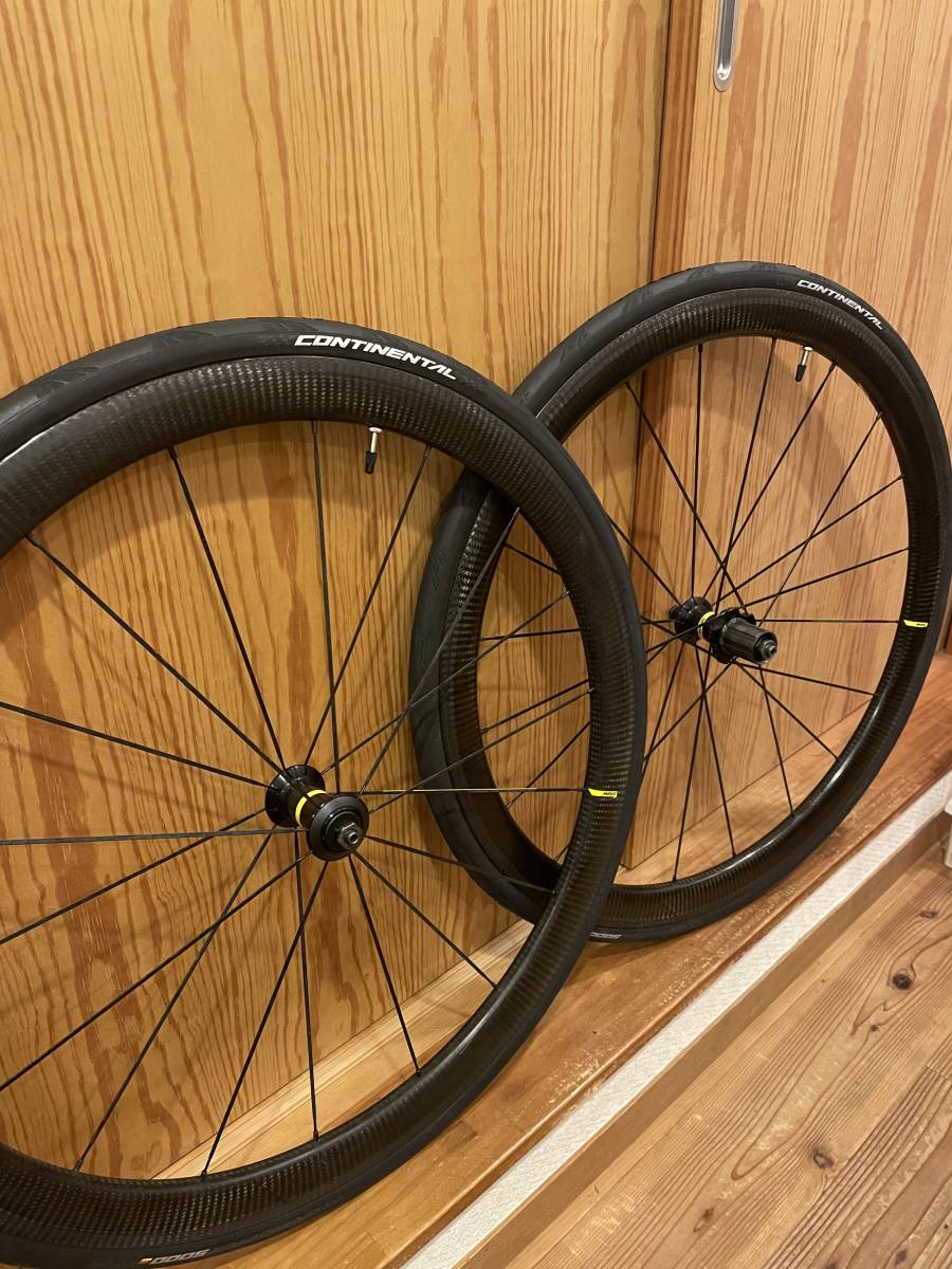 MAVIC COSMIC CARBON UST PRO シマノ11速 DISC ホイールセット