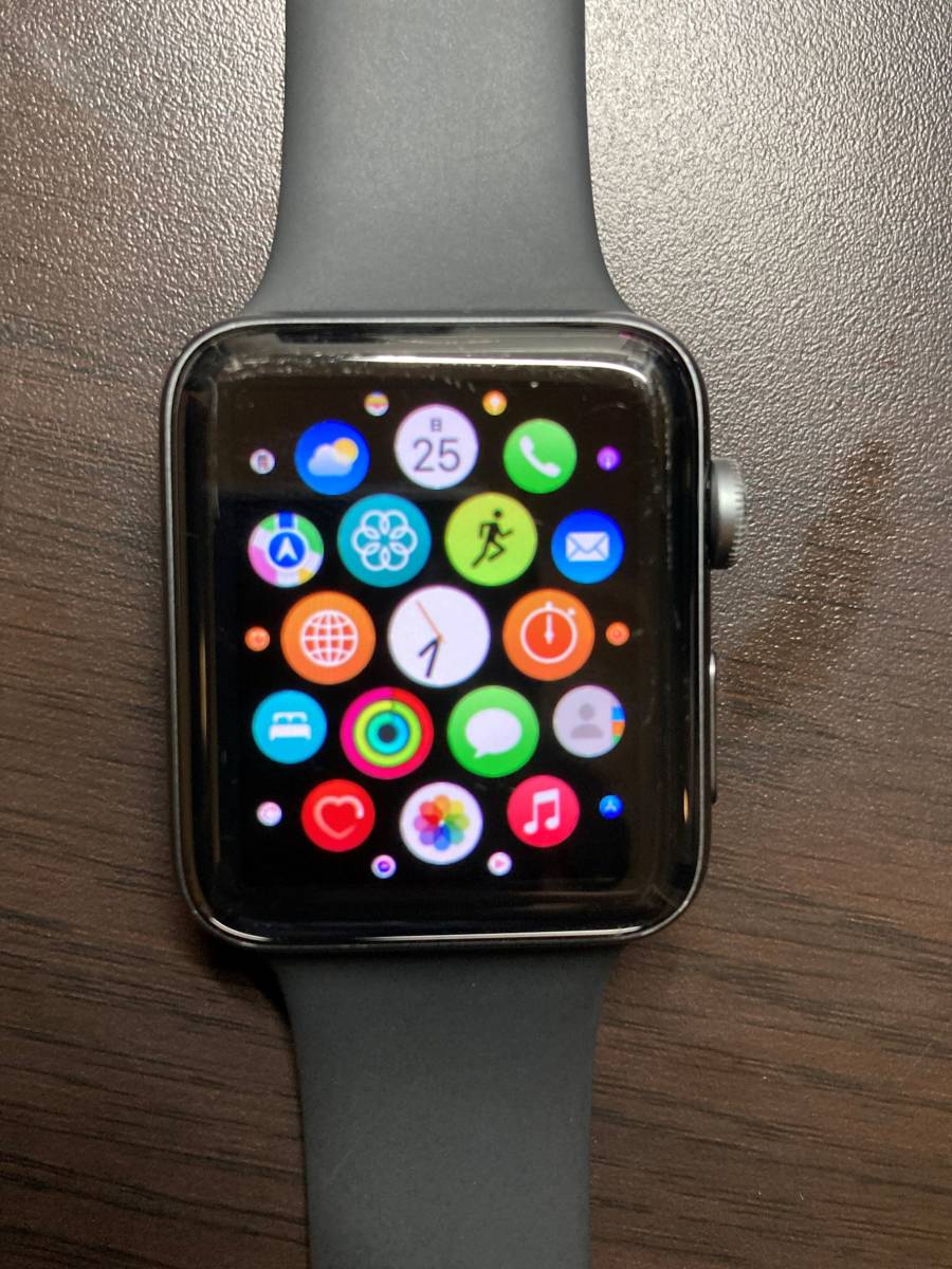 【お買い得，新作登場】 Apple Watch Series 3 GPSモデル 42mm バッテリー93％(スマートウォッチ本体)｜売買されたオークション情報、yahooの商品情報をアーカイブ公開 - オークファン スマートウォッチ本体