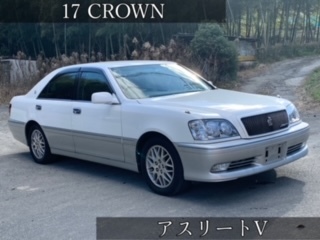 TOYOTA　CROWN　アスリートＶ　走行距離７万キロ台　程度の良い車両です。