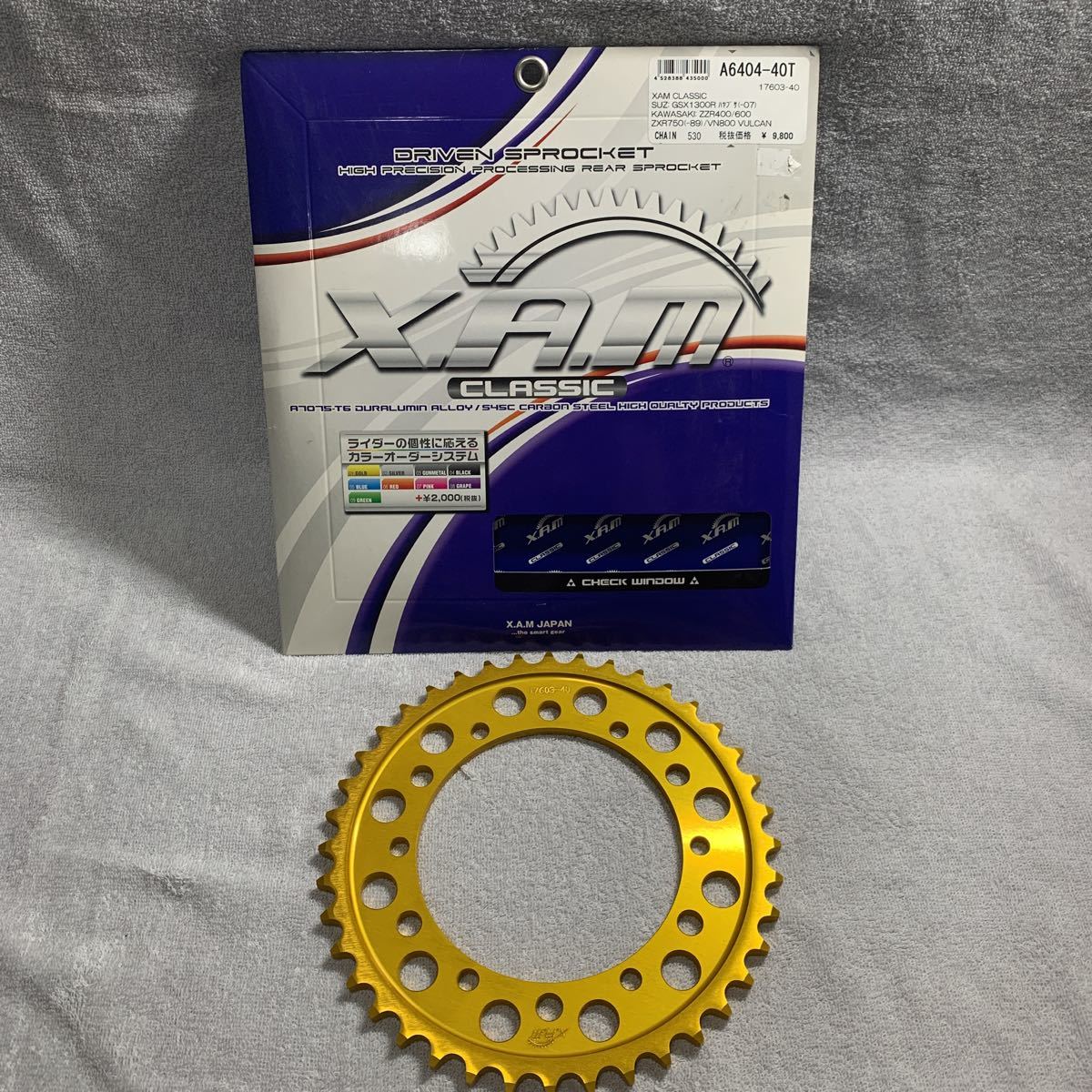 Webike xam ザム スプロケット XAM CLASSIC ザム スプロケット SUZ