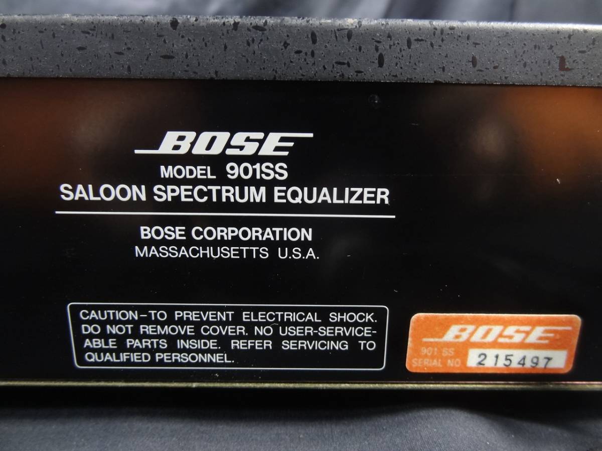 K6470☆BOSE(ボーズ) イコライザー 901SS SALOON SPECTRUM EQUALIZER