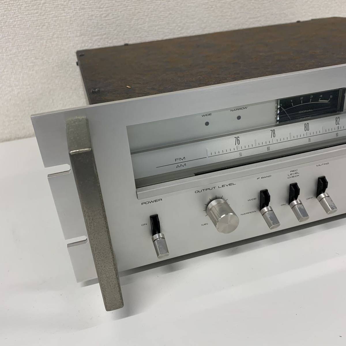 Gb2-hy）PIONEER F-73 AM/FMチューナー 動作品 パイオニア ラジオ