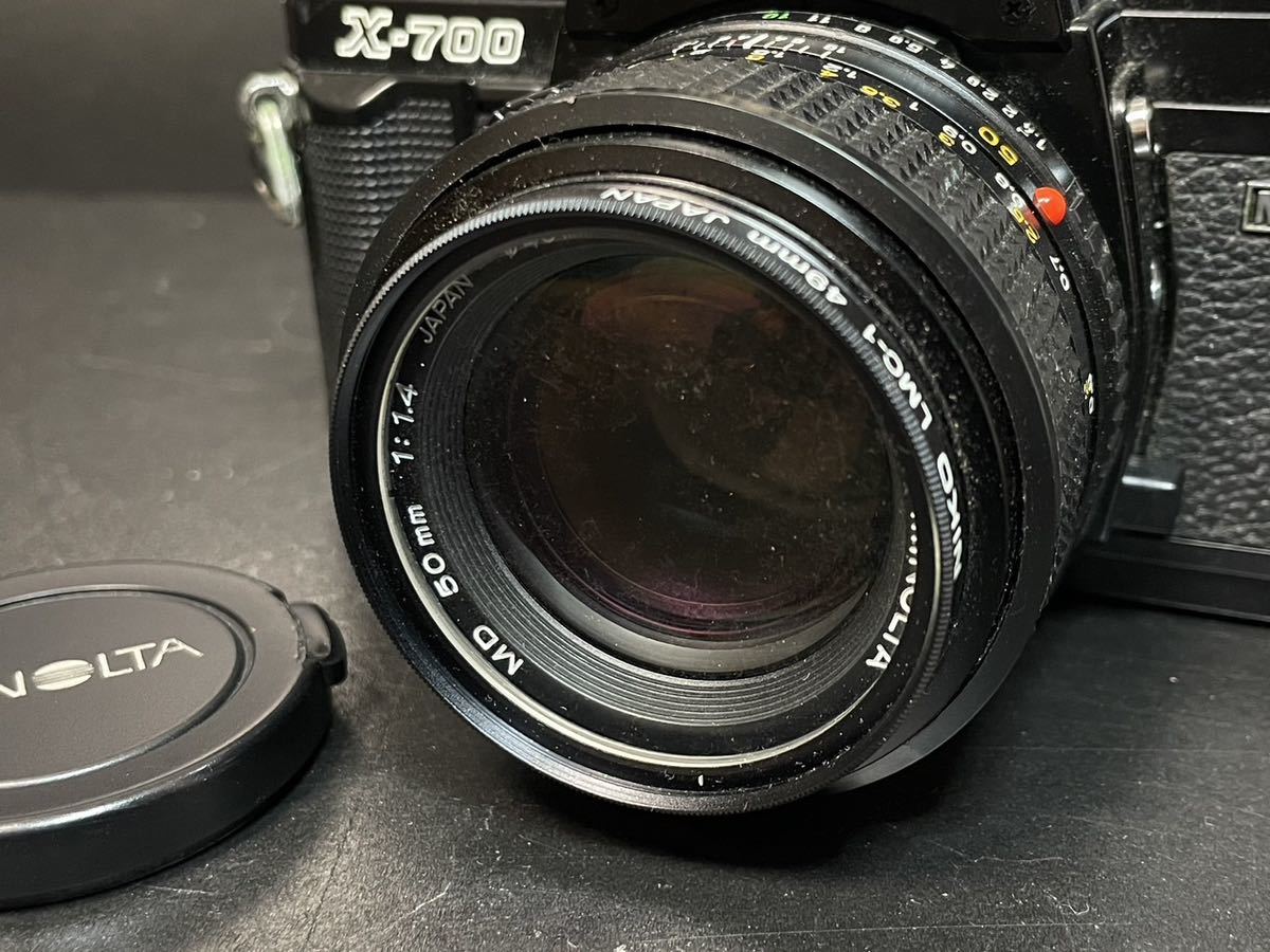X-700 50mm MD + 完動品MINOLTA minolta MINOLTA ミノルタ X-700 50mm 1: