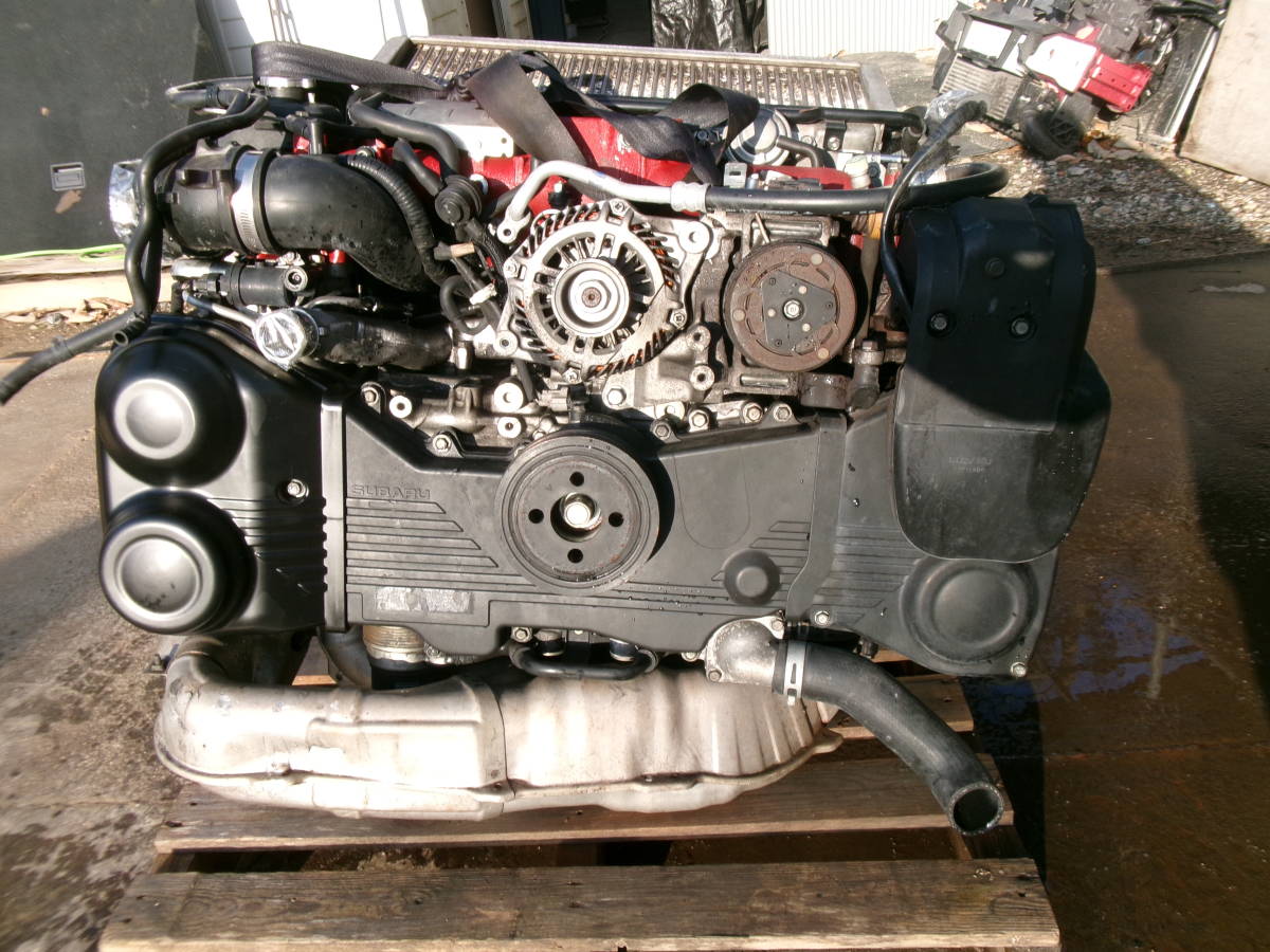 インプレッサ ハッチバック CBA-GRB WRX STI エンジン EJ20 ターボ インタークーラー タービン 純正 スバル GRBB5EH