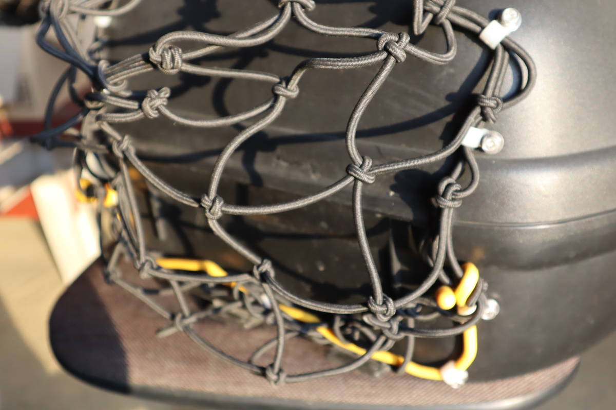 GIVI　B33NML　トップケース　取付台座付属　　便利なネットをDIYで付けました