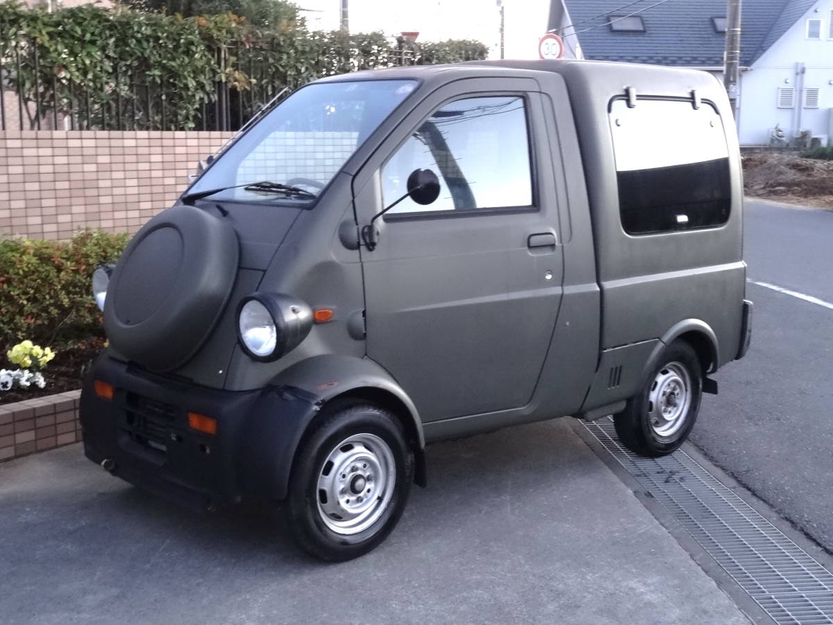 埼玉発 売切り！ ダイハツ ミゼットⅡ カーゴ 2人乗り V-K100C 機関好調 現状引き渡し AT エアコン カスタムベースにいかがですか ミゼット