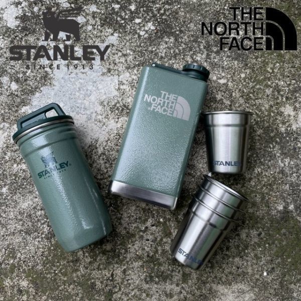 1円～!売切!【正規新品】THE NORTH FACE×STANLEY SHOT GLASS + FLASK