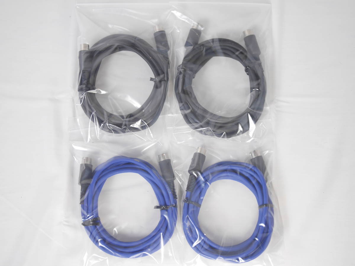 KORG OFC CABLE　MIDIケーブル　計4本