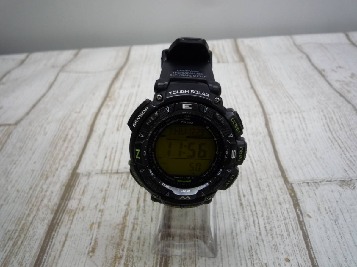 Ua6432-212♪【60】CASIO PRO TREK プロトレック PRG-240 - CASIO