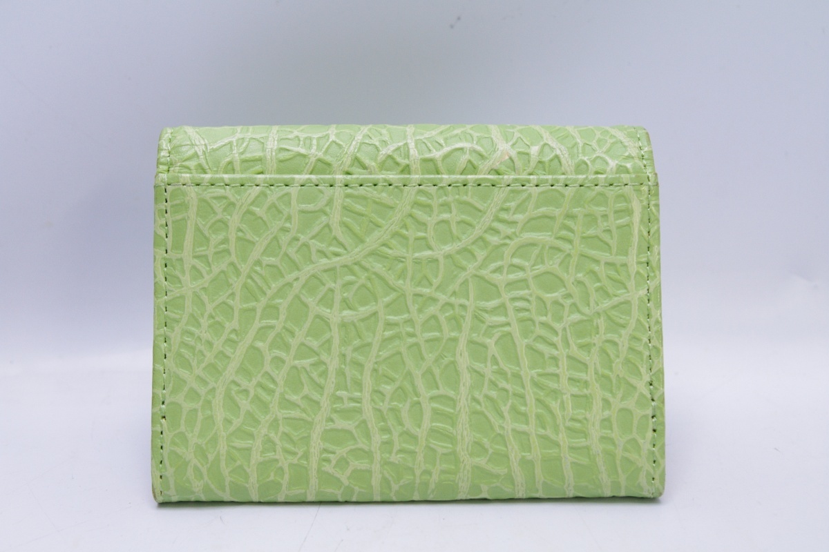 MELON & CO レザー メロン 中古品 赤肉メロンなビジネス名刺入れ（牛革