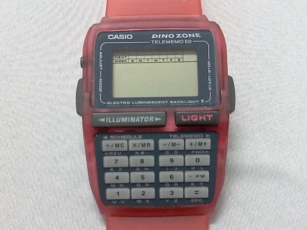 ジャンク 【1円スタート】CASIO データバンク DINO ZONE DBC-63