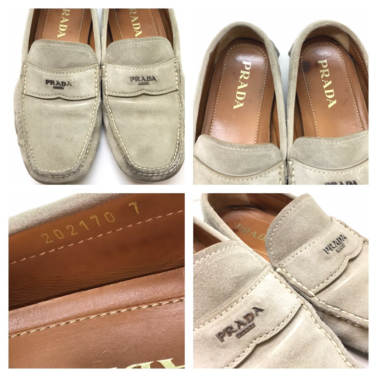PRADA プラダ デッキシューズ ローファー ドライビングシューズ 靴 