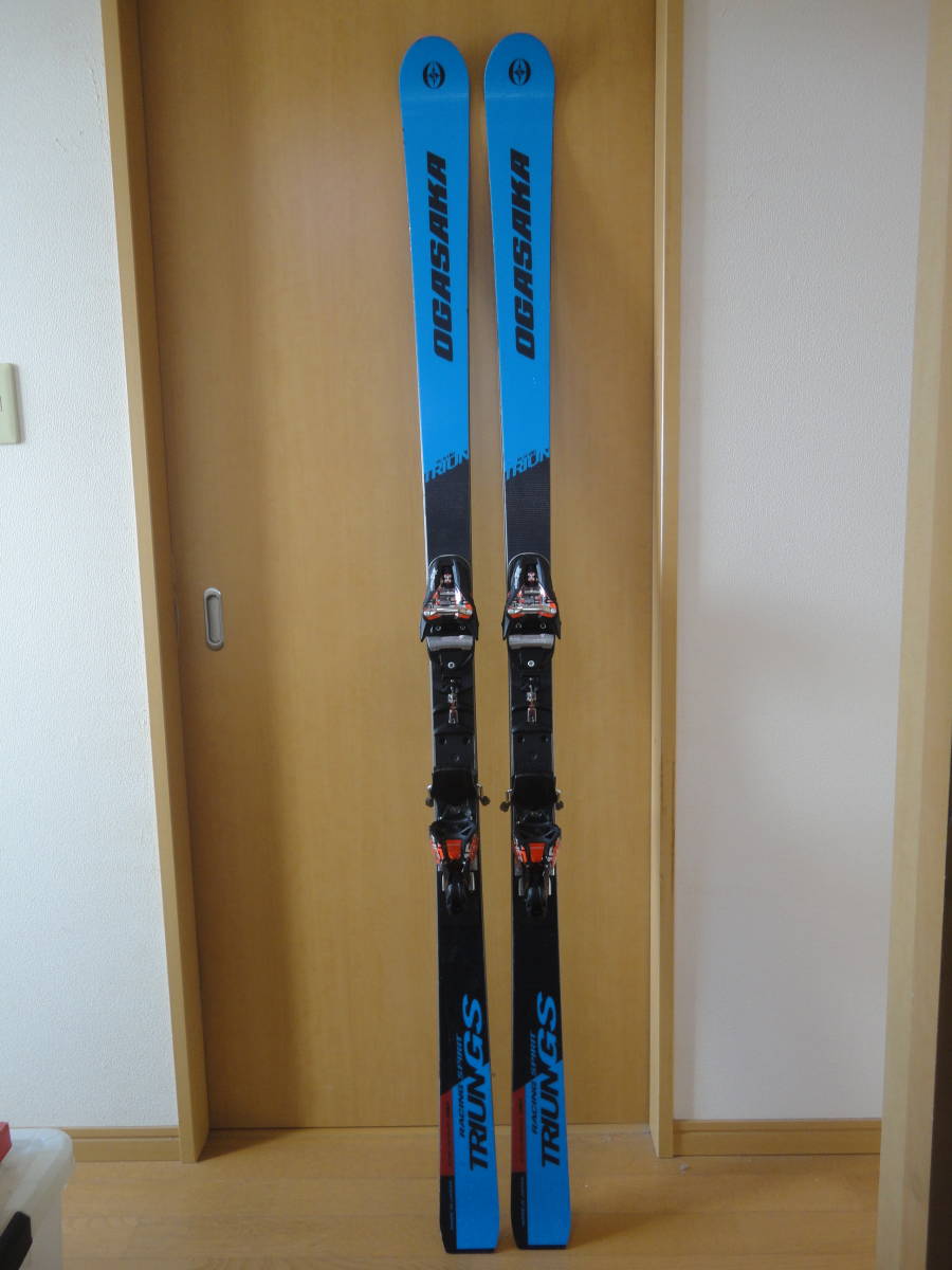 ウィンタースポーツ 美品 OGASAKA TRIUN GS（180cm） スキー板 13-14モデル