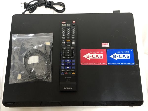 動作品だけどジャンク】TOSHIBA ブルーレイレコーダー DBR-M490 REGZA