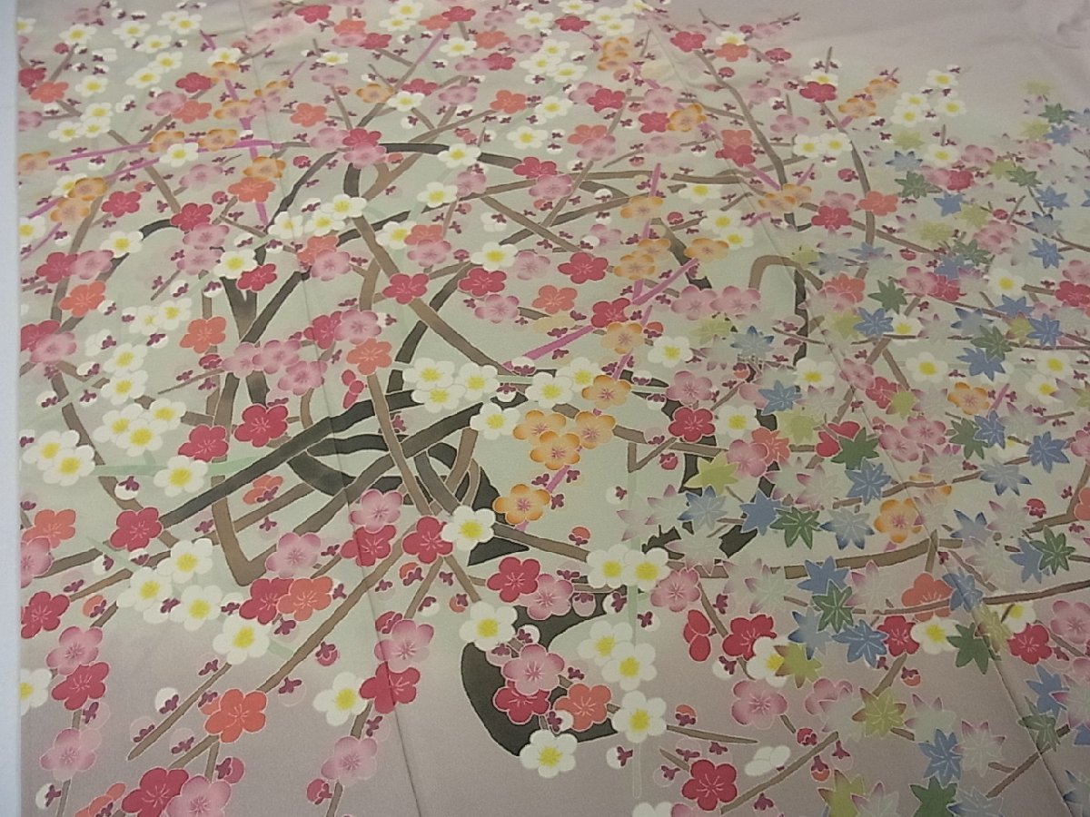 Yahoo!オークション - 花美人着物 本加賀友禅作家 百貫華峰 色留袖 梅