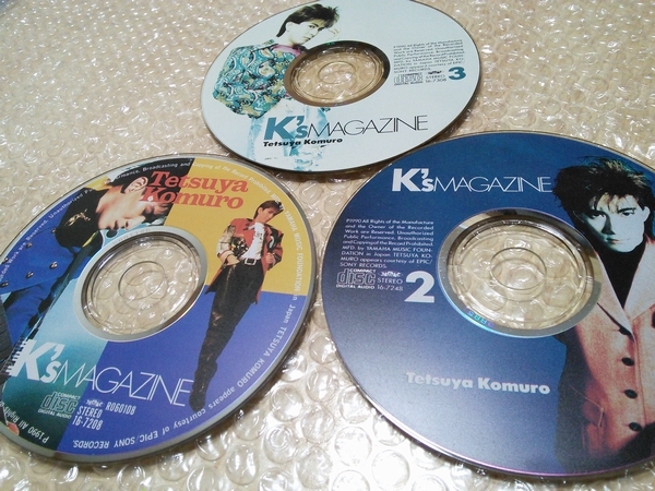 【CD】小室哲哉／K's MAGAZINE CD3枚セット
