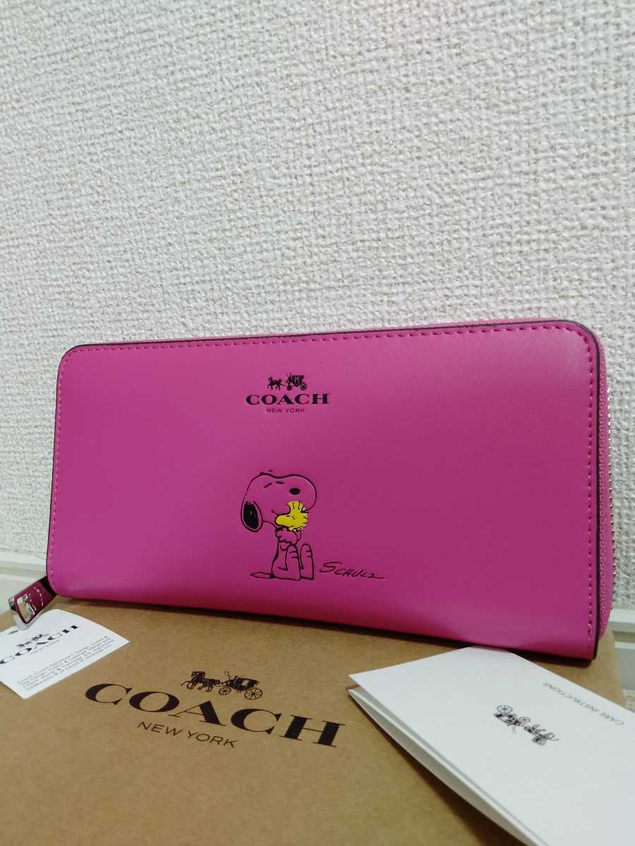 コーチ スヌーピー 限定コラボ COACH 長財布 【公式通販】