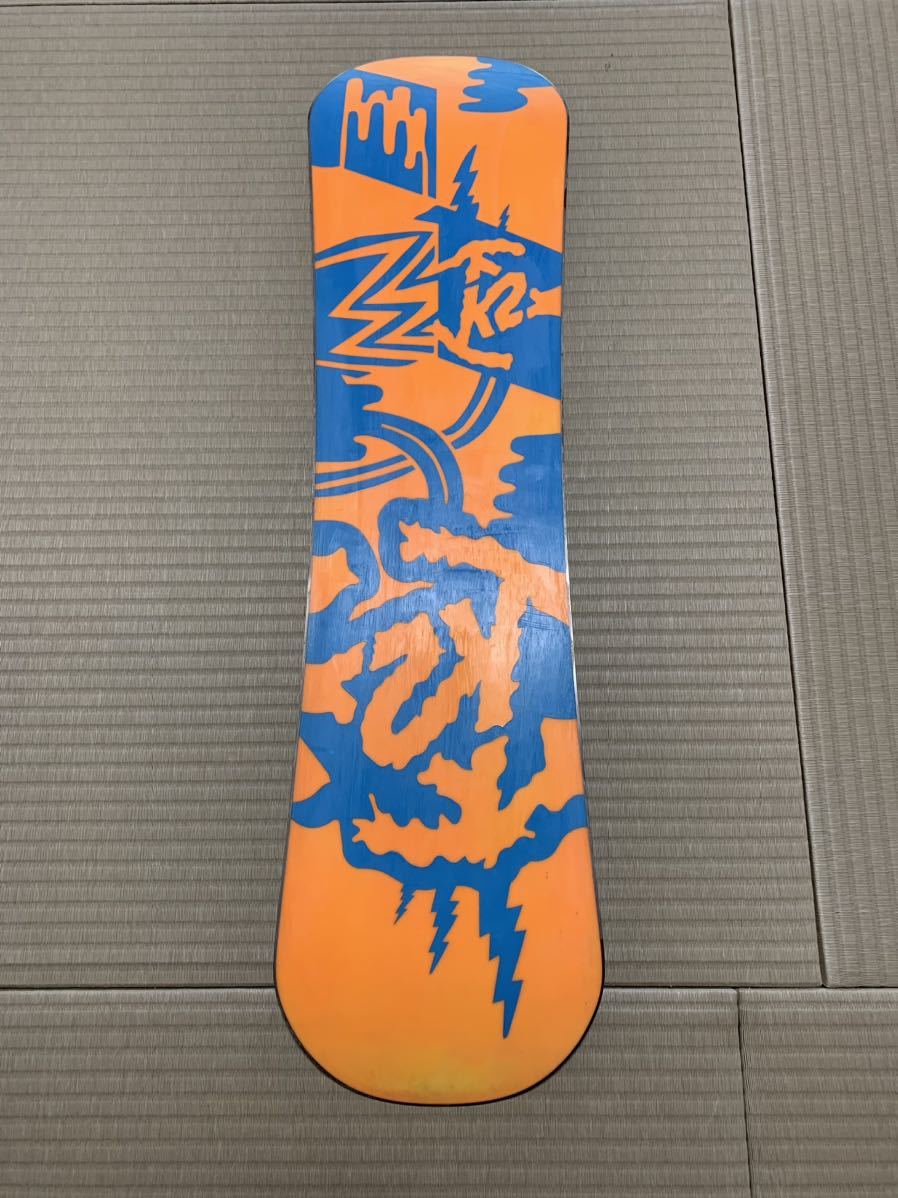 K2 キッズ スノーボード板 90センチ MINI TURBO 中古 ベースワックス済