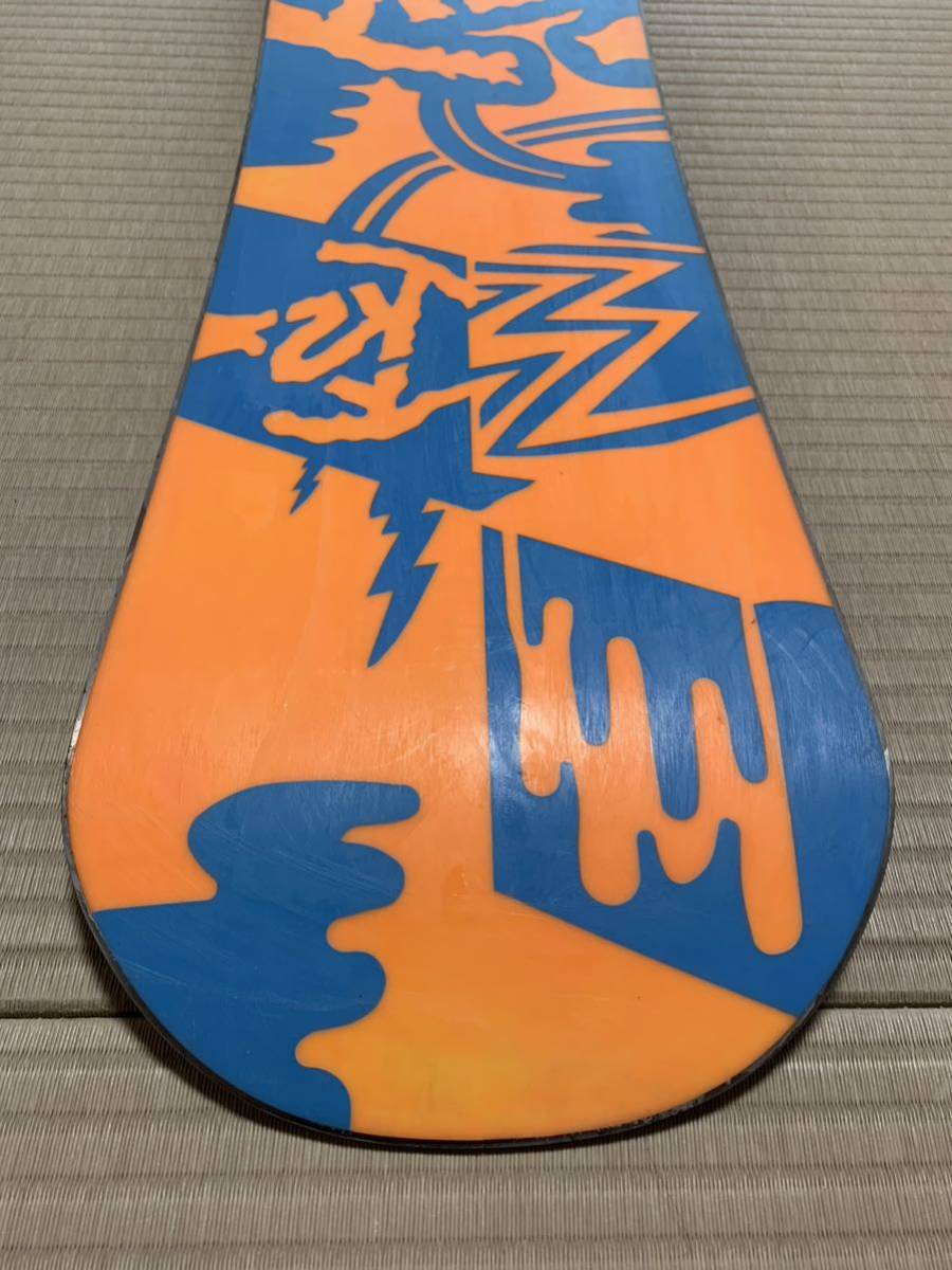 K2 キッズ スノーボード板 90センチ MINI TURBO 中古 ベースワックス済