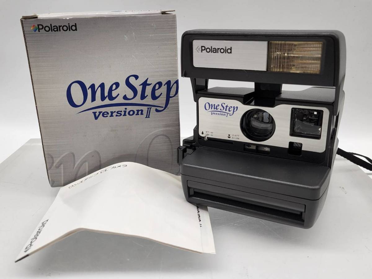 b-0103 ポラロイド ワンステップ Polaroid One Step VersionⅡ 箱つき