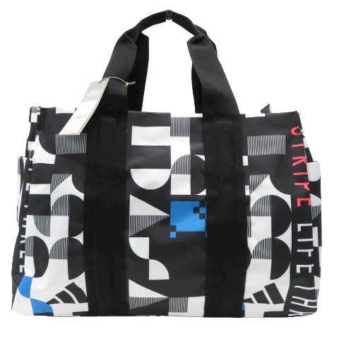 【1円】【新品】ADIDAS GOLF アディダスゴルフ 2022年モデル トートバッグ 総柄 [240001816763] メンズ