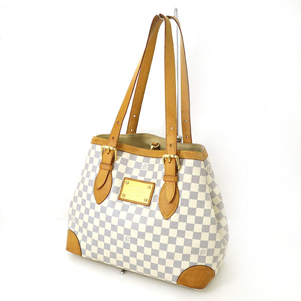 ジャンク】ルイヴィトン LOUIS VUITTON ダミエ アズール ハムステッド 