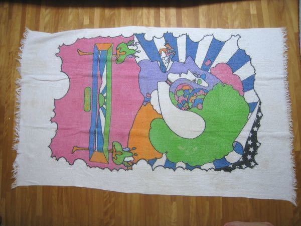 ヴィンテージ ピーター・マックス ビンテージ・ハンカチ 1970年代 70S 70年代 ヴィンテージ ビンテージ vintage PETER MAX ピーター