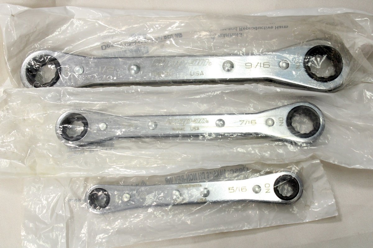 スナップオン スタンダードレンチ　メガネレンチ　R1618C R1214C R810C　3本セット　新品未開封◆2/1