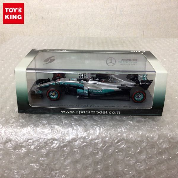 1円〜 スパーク 1/43 メルセデス AMG F1 W08 Winner Russian GP 2017