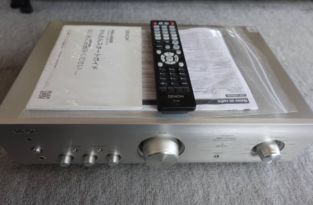 大得価，本物保証 DENON デノン プリメインアンプ PMA-600NE 中古品