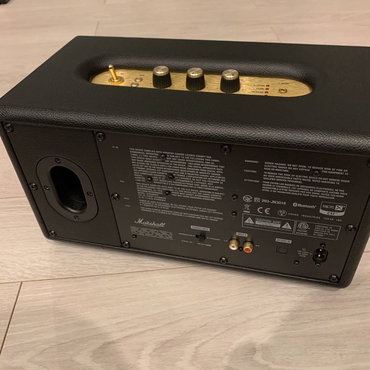 ジャンク 美品 Marshall STANMORE マーシャル スタンモア Bluetooth