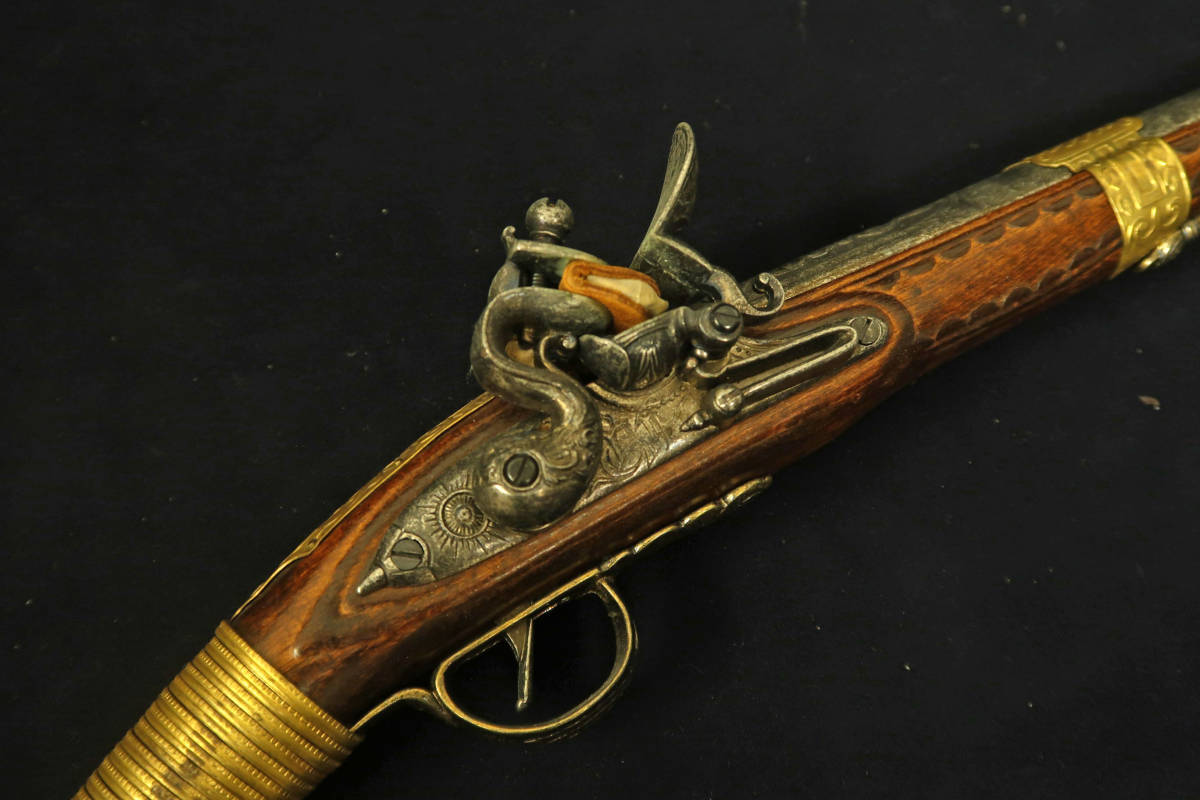 中古モデルガン 5丁まとめて 模造銃 フリントロック銃 インテリア 