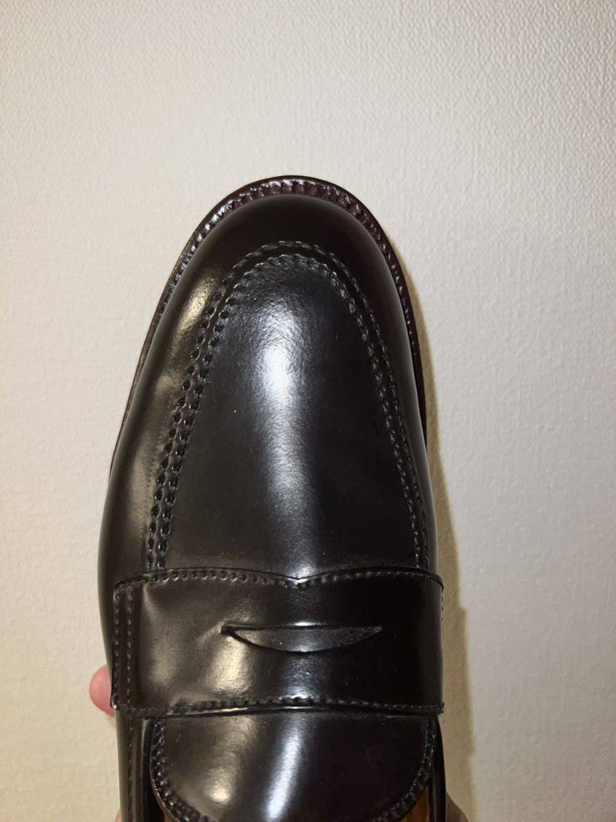 新品未使用 試着のみ オールデン alden leffot別注 ローファー 8D レイドンラスト D8211