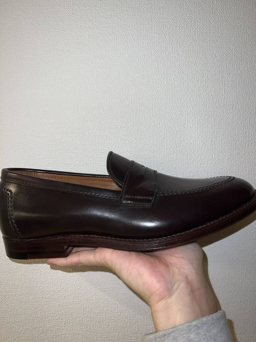 新品未使用 試着のみ オールデン alden leffot別注 ローファー 8D レイドンラスト D8211