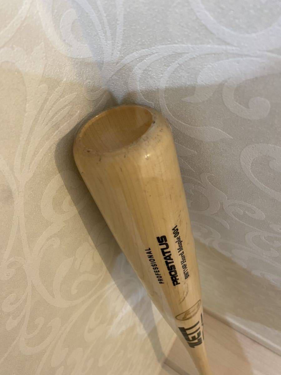 広島 カープ 石原 貴規 #62 支給 ZETT プロステイタス 実使用 NPB 折れ無し