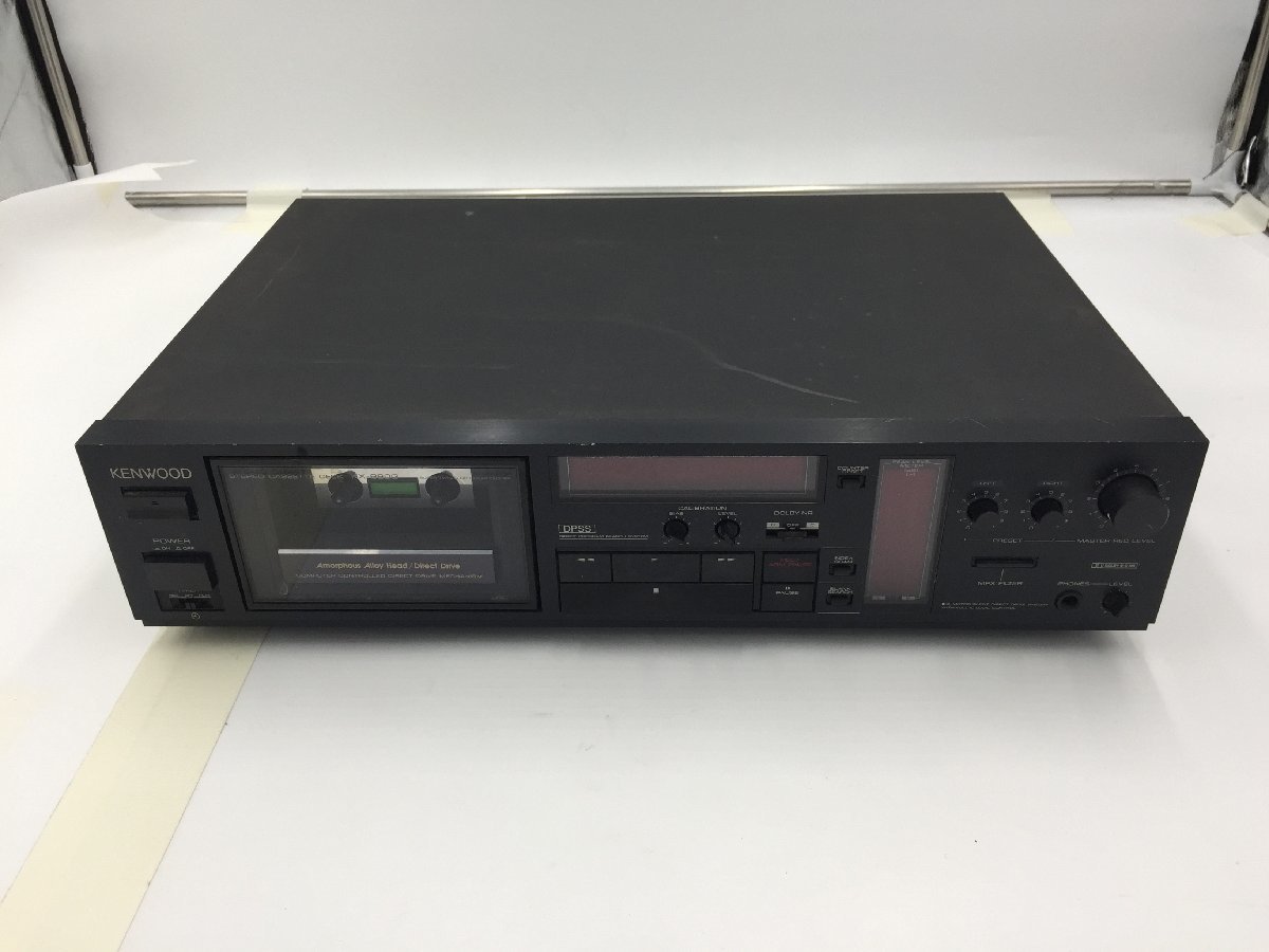 通電OK!】KENWOOD ケンウッド ステレオ カセットデッキ KX-880D 箱付き