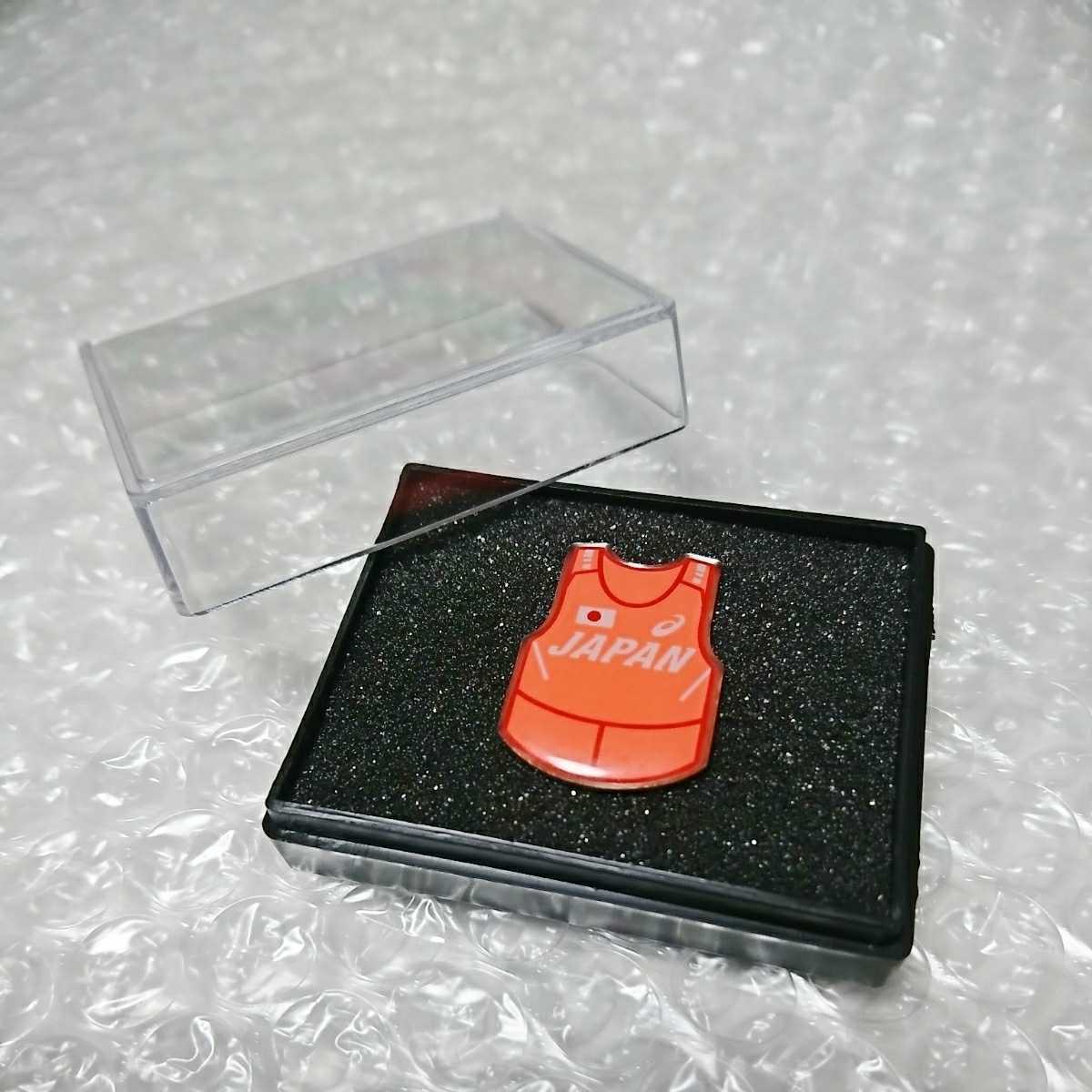 激レア!☆ 世界陸上【日本代表】JAPAN ユニフォーム ピンバッチ 非売品