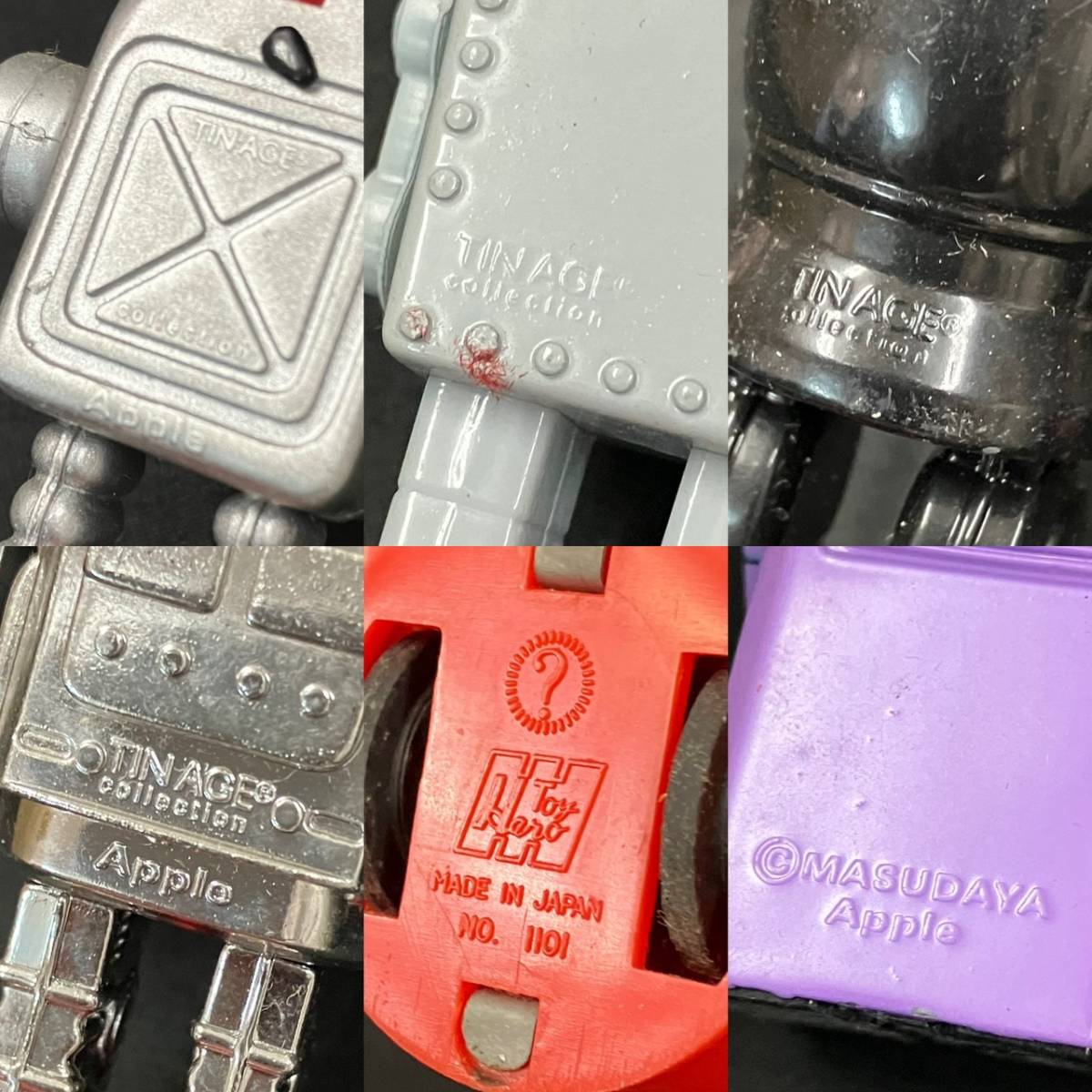 FLc222Y06 8点セット TINAGE MASUDAYA ブリキ ロボット など 昭和