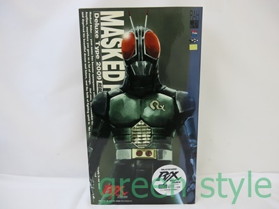 仮面ライダーBLACK RX　［2009　デラックスタイプ］RAH No.421　REAL ACTION HEROES　Medicom Toy　※肩当てパーツ外れにてジャンク