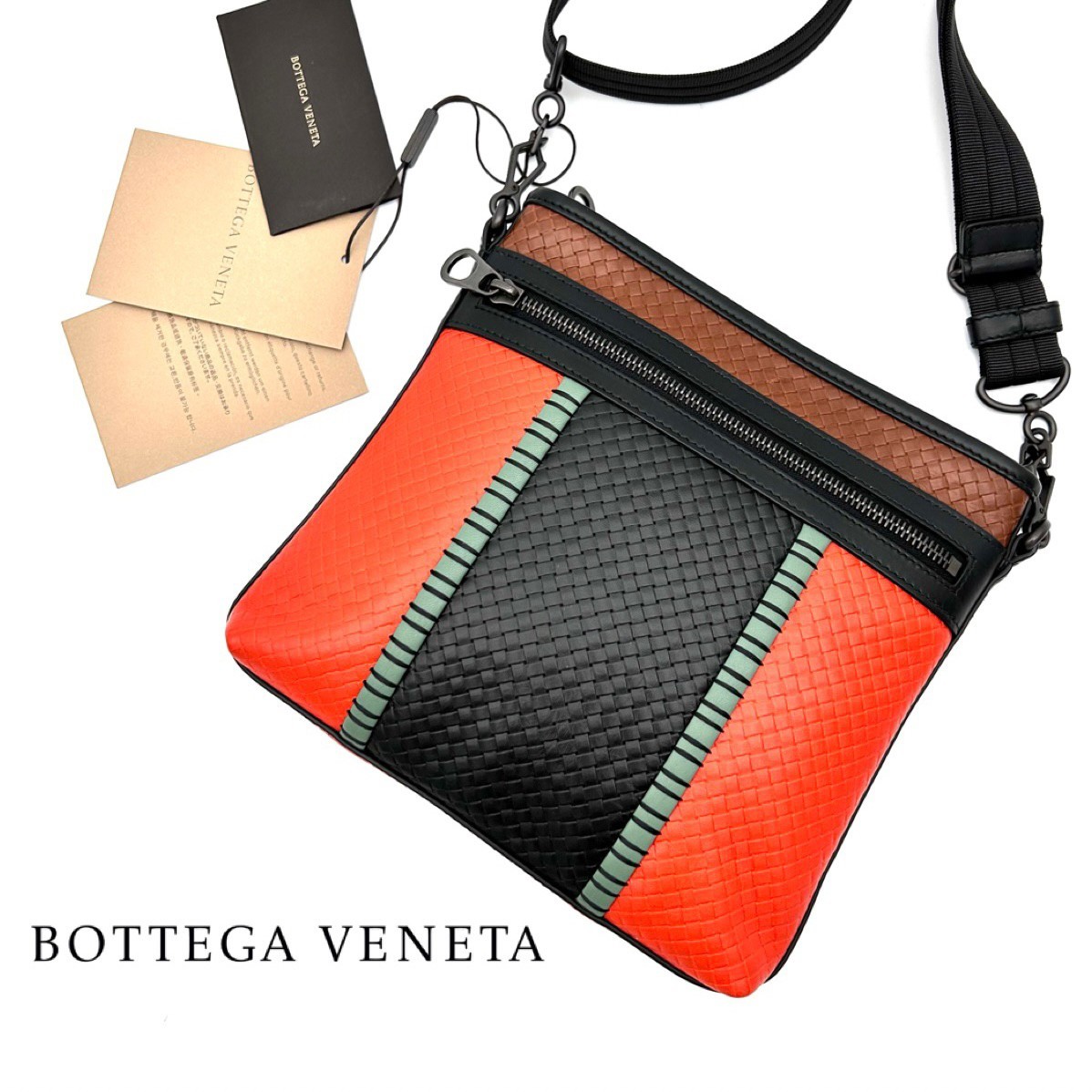 ボッテガヴェネタ BOTTEGA VENETA ラウンドファスナー 長財布 イントレ