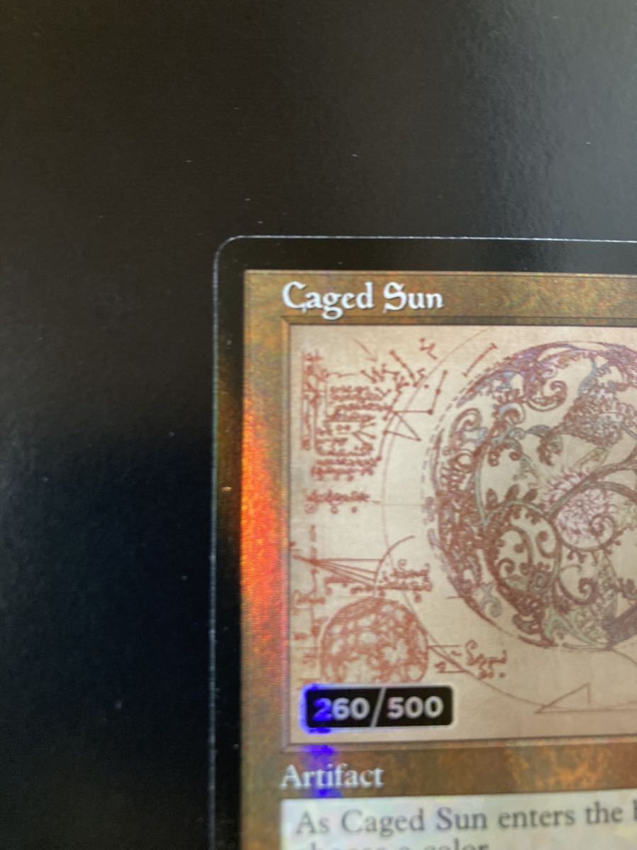 かごの中の太陽 設計図 シリアル ダブルレインボウ・Foil(072)□設計