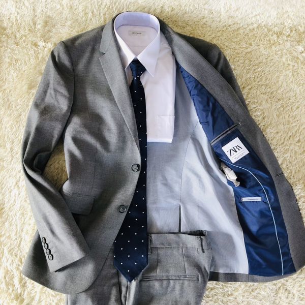 ザラマン『大人の色気』ZARA MAN スーツ セットアップ テーラード 